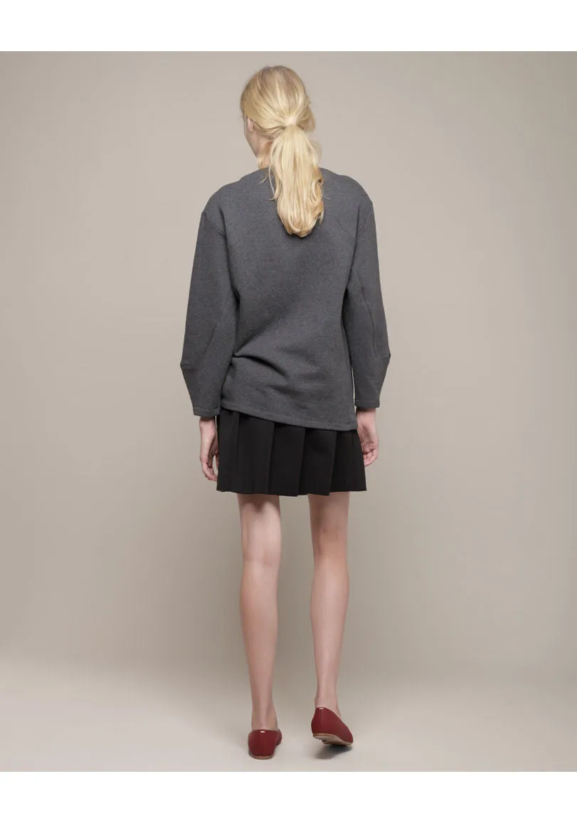 Bi Color Sweat Top