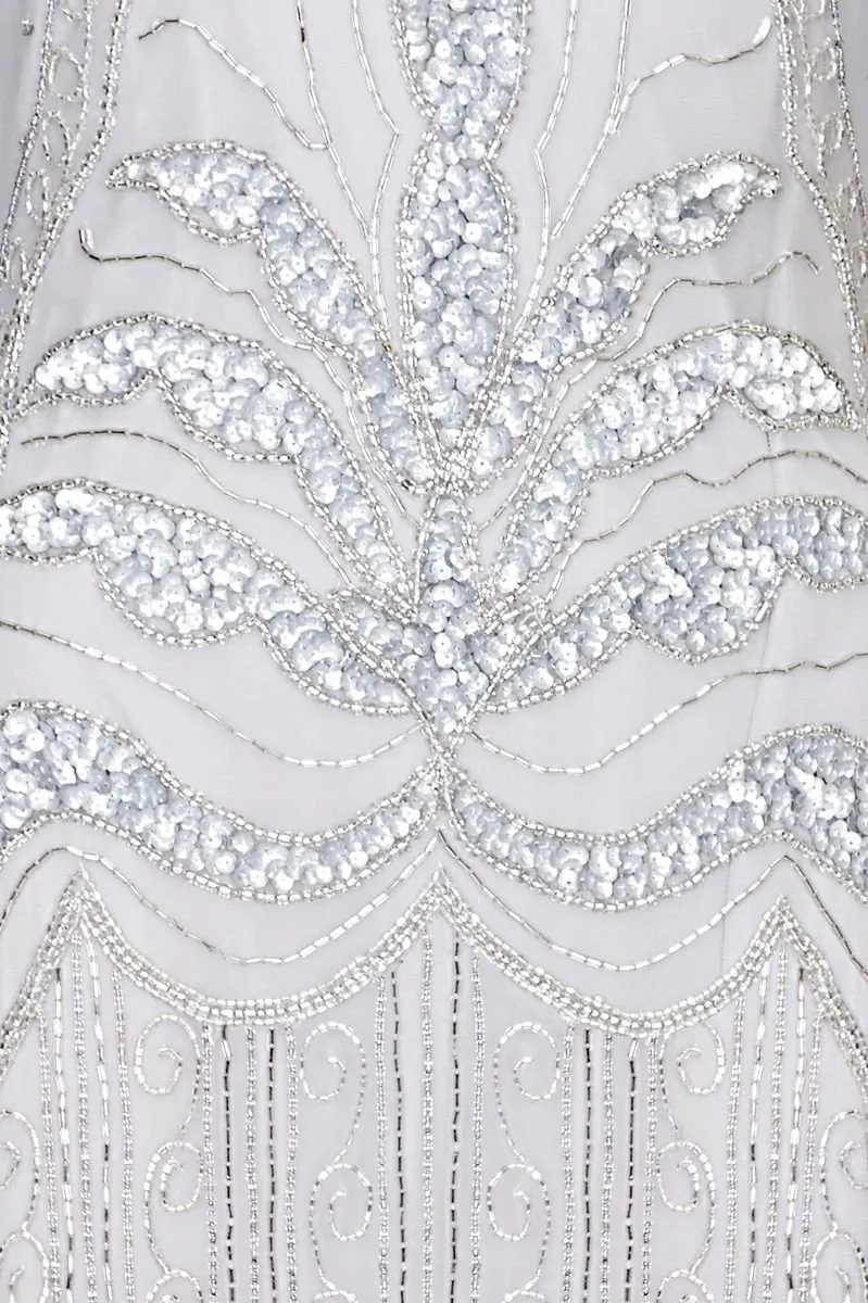 Chandelier Dress in Silver