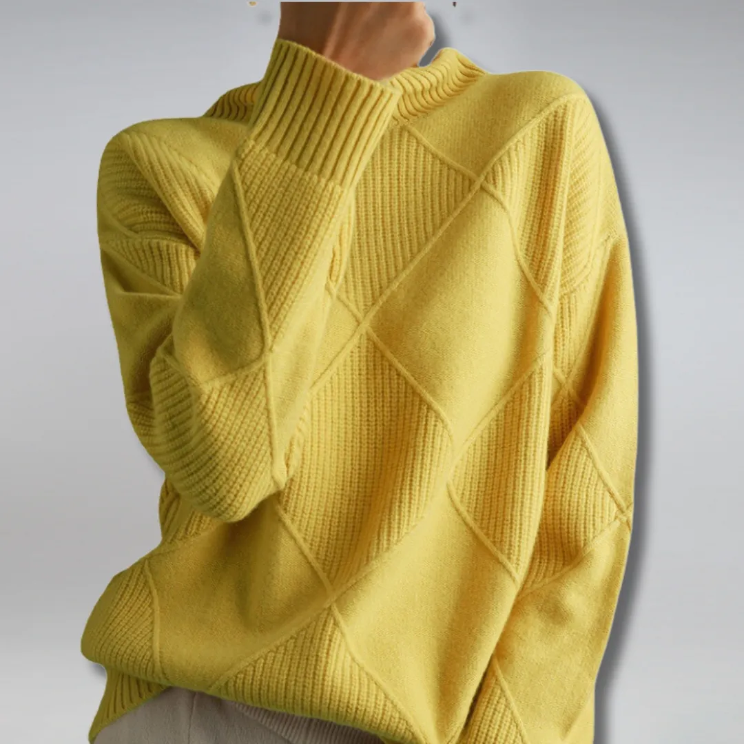 DEMI™ - WOMEN'S TURTLENECK SWEATER
