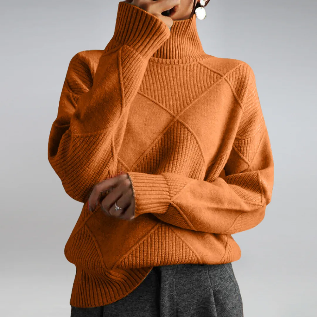 DEMI™ - WOMEN'S TURTLENECK SWEATER