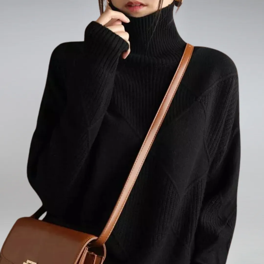 DEMI™ - WOMEN'S TURTLENECK SWEATER