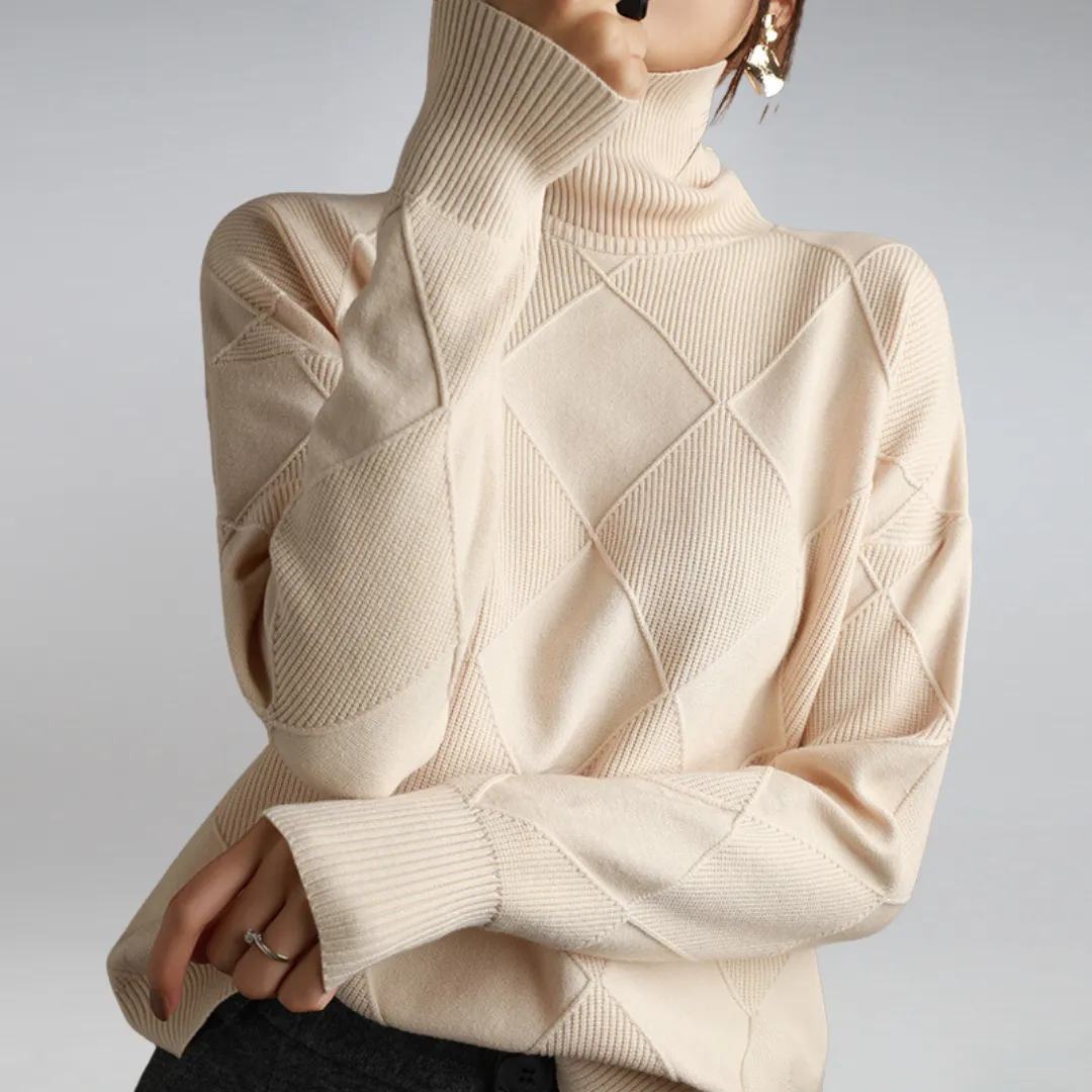 DEMI™ - WOMEN'S TURTLENECK SWEATER