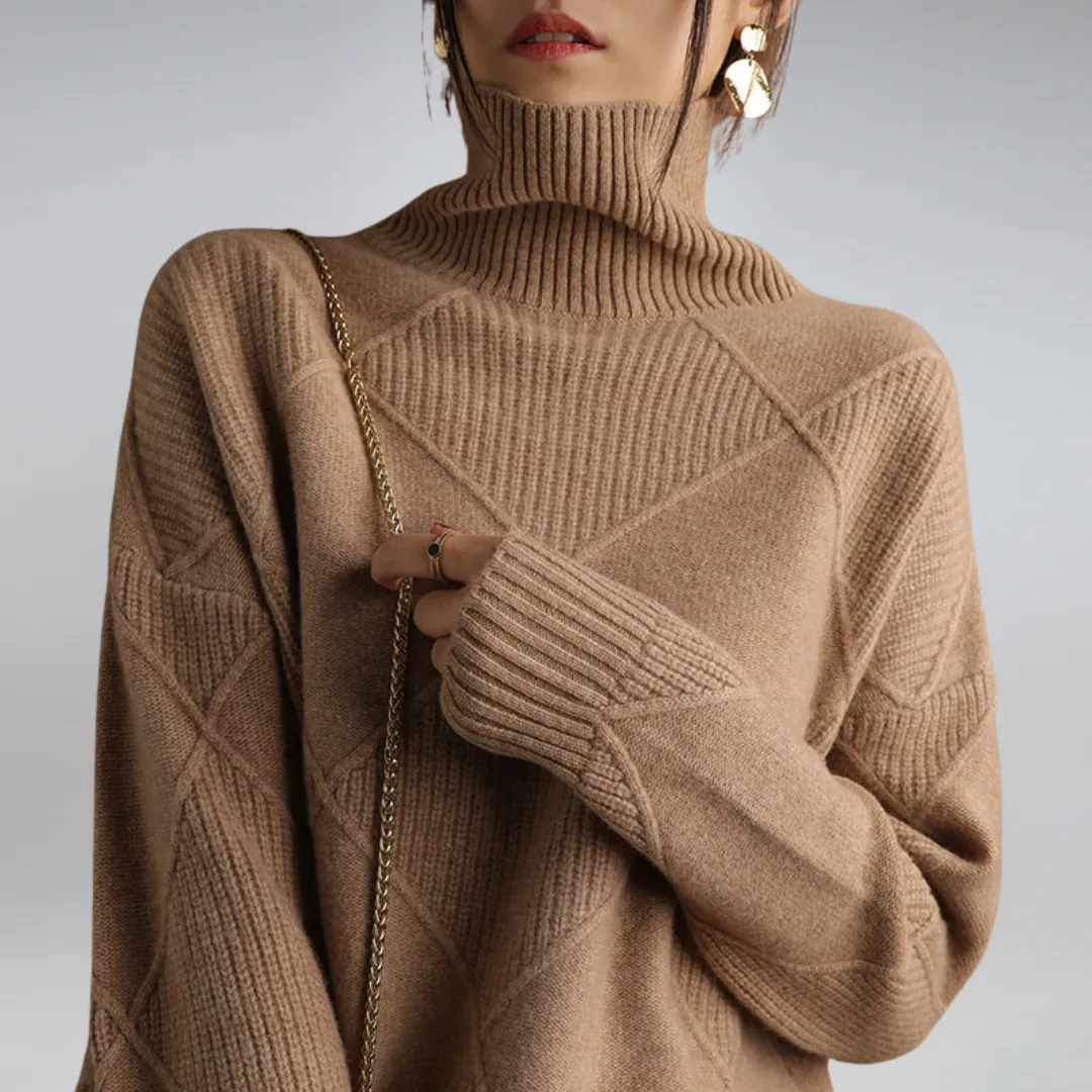 DEMI™ - WOMEN'S TURTLENECK SWEATER