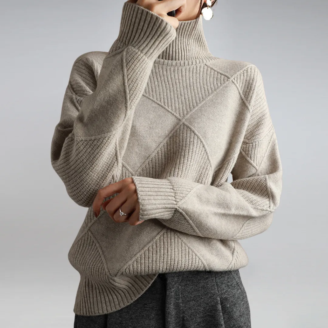 DEMI™ - WOMEN'S TURTLENECK SWEATER
