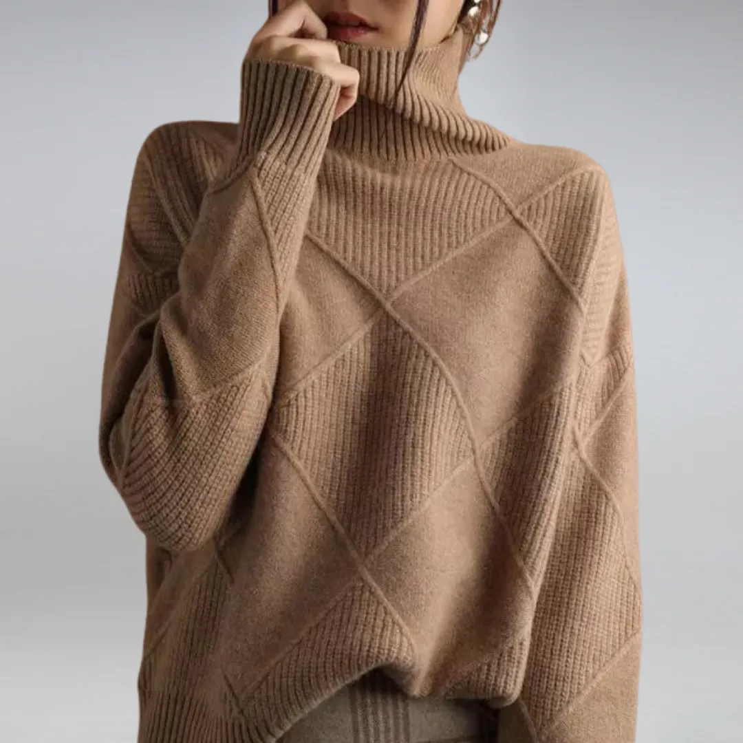 DEMI™ - WOMEN'S TURTLENECK SWEATER