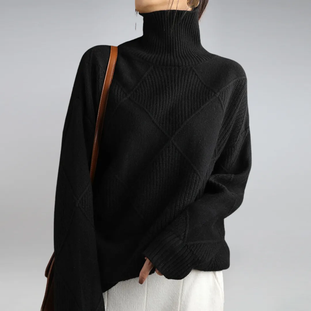 DEMI™ - WOMEN'S TURTLENECK SWEATER