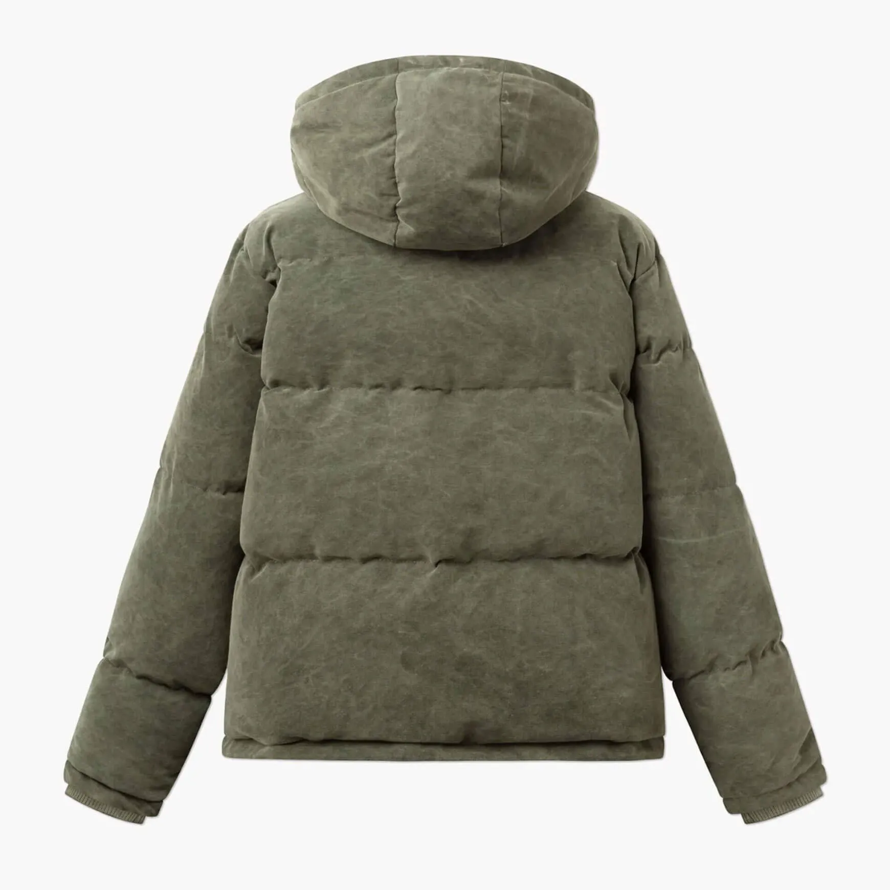 Quilted Puffer Jacket V2 Washed Olive
