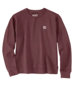 Relaxed Fit Midweight French Terry Crewneck Sweatshirt - Barnwood