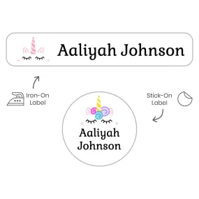 Unicorn Camp Clothing Labels Pack
